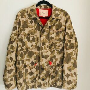 Anthropologie Koto camo jacket Size M